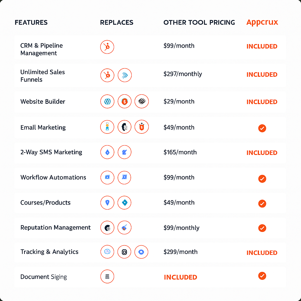 CRM Platform by Appcrux